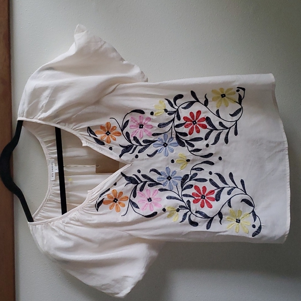 Womens Embroidered  Top